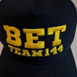 NEW “47” BET Team 144 Navy Hat SnapBack W/O Tags